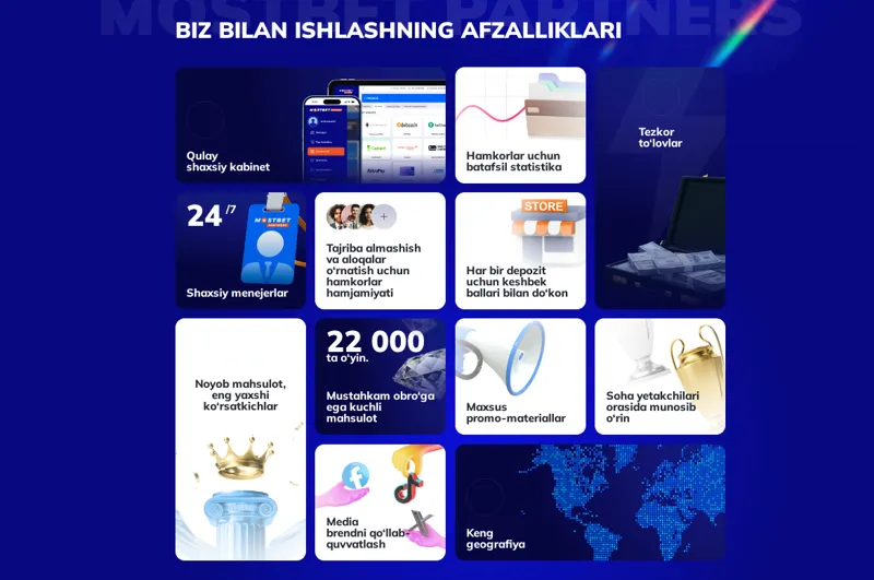 MostBet bilan hamkorlik qilish sabablari