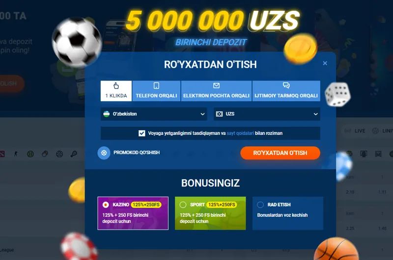 O'zbekistonlik o'yinchilar uchun MostBet tikish veb-saytida ro'yxatdan o'tish usullari